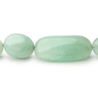 7x5 - 29x14mm Emerald Plain Nugget Beads 18 inch 40 pieces AA - Beadsofcambay.com