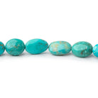7x6 - 11x8mm Turquoise Plain Nugget Beads 18 inch 48 pieces - Beadsofcambay.com