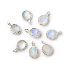 Rose Cut Bezel Gemstone Pendants