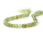 8 - 8.5mm Grossular Garnet Faceted Rondelle Beads 8 inch 36 pieces - Beadsofcambay.com