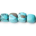 8.5 - 13mm Sleeping Beauty Turquoise Plain Cubes 16 inch 41 Beads AAA - Beadsofcambay.com