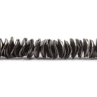 8mm Brushed Wavy Disc Spacers 8 inch 166 Beads - Beadsofcambay.com