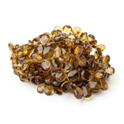 8x6 - 11x9mm Whiskey Quartz Faceted Pear 14.5 inch 106 Beads AA - Beadsofcambay.com