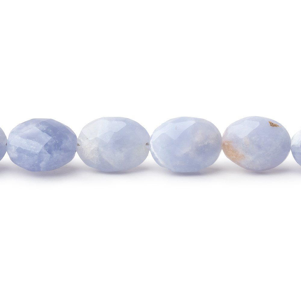 8x6 - 9x7mm Hackmanite Faceted Oval Beads 16 inch 47 pieces A - Beadsofcambay.com