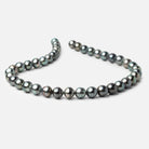 9-10mm Tahitian Saltwater Pearls 16 inch 41 Beads AA - Beadsofcambay.com