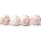 9 - 11mm Natrolite Plain Coin Beads 7.5 inch 16 pieces - Beadsofcambay.com