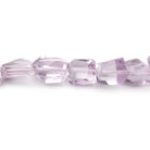 9 - 11mm Pink Amethyst Faceted Nugget Beads 15 inch 42 pieces - Beadsofcambay.com