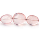 9-18mm Rose Quartz Plain Nugget Beads 18 inch 31 pieces AA - Beadsofcambay.com
