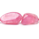 9 - 29mm Rubellite Tourmaline Plain Nugget Beads 20 inch 30 pieces AA - Beadsofcambay.com