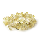 9x6 - 20x13mm Lemon Quartz Faceted Tear Drop 8 inch 70 Beads AA - Beadsofcambay.com