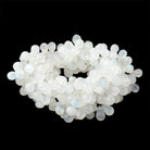 9x6mm Rainbow Moonstone Faceted Tear Drop 8.5 inch 59 Beads - Beadsofcambay.com