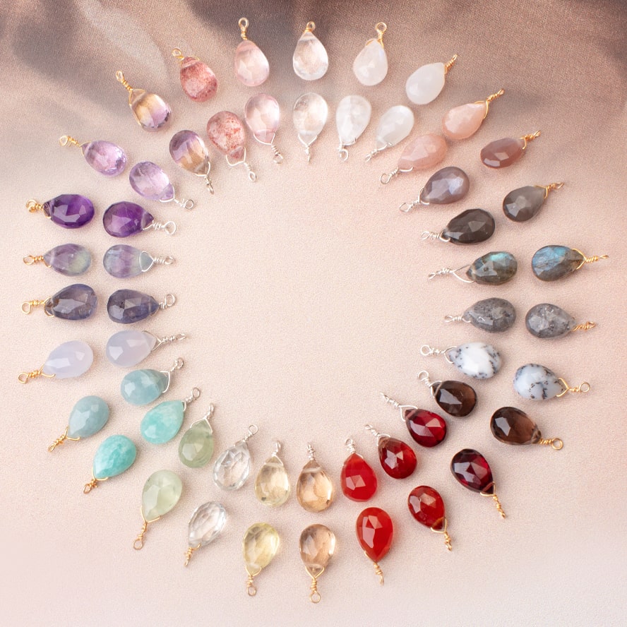 Beadsofcambay Gemstone Focal Beads Shape