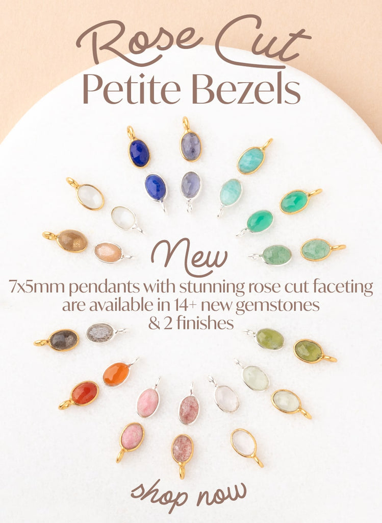 Beadsofcambay New Rose Cut Petite Bezels Mobile Banner