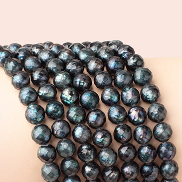 Beasdofcambay Black Freshwater Pearls 