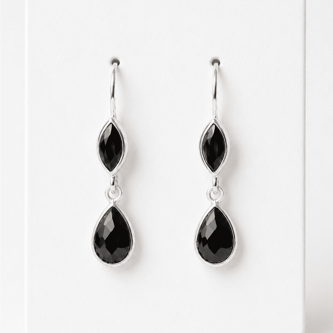 Set of Black Earrings