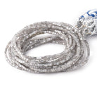 1-2mm Champagne Diamond Unfaceted Cube Beads 15 inch 255 pieces - Beadsofcambay.com