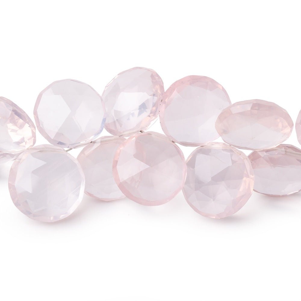 Pink Rose Quartz Beads Lot Natural Drilled