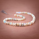 10-15mm Ethiopian Opal with Matrix Plain Rondelle Beads 20 inch 69 pieces AA - Beadsofcambay.com