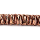10mm Antiqued Copper Twisted Jumpring 8 inch 176 pieces - Beadsofcambay.com