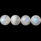 10mm Dendritic Rainbow Moonstone plain rounds 16 inch 40 beads A - Beadsofcambay.com