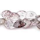 10x15-11x16mm Lepidocrocite Faceted Fan Beads 7 inch 34 pieces AAA - Beadsofcambay.com