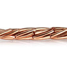 10x1.5mm Copper Bead Curved Tube 8 inch 20 pcs - Beadsofcambay.com