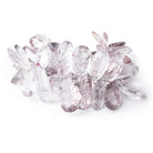 10x6-22x12mm Moss Amethyst Pavilion Faceted Pears 6.5 inch 43 Beads AAA - Beadsofcambay.com