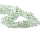 10x6mm Prasiolite Faceted Straight Drop 42 pieces - Beadsofcambay.com