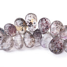 10x7-15x10mm Lepidocrocite Faceted Pear Beads 8 inch 53 pieces - Beadsofcambay.com