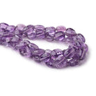 10x7-16x12mm Amethyst Checkerboard Faceted Ovals 16.5 inch 30 Beads - Beadsofcambay.com