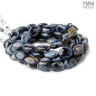 10x7-19x14mm Pietersite Plain Oval Beads 16 inch 29 pieces AAA 1mm Large Hole - Beadsofcambay.com