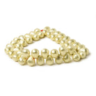 10x7mm 14kt Gold plated Copper Brushed Tear Drop Beads 8 inch 46 pieces - Beadsofcambay.com