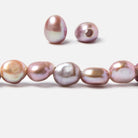 10x8-11x9mm TriColor Baroque 2.5mm large hole Pearls 15 in. 39 pcs - Beadsofcambay.com