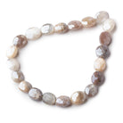 10x8-12x10mm Mystic Multi Moonstone faceted oval beads 9 inch 21 pieces - Beadsofcambay.com