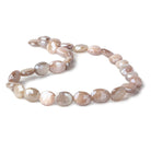 10x8-13x10mm Mystic Peach Buff Moonstone faceted ovals 14 inch 26 beads - Beadsofcambay.com