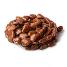 10x8-14x11mm Mexican Brown Fire Opal plain nugget beads 18 inch 32 pieces - Beadsofcambay.com