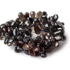 10x8-14x9mm Multi Color Scapolite faceted pear briolettes 8.5 inch 58 beads AAA - Beadsofcambay.com