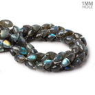 10x9-12x11mm Labradorite Faceted Cones large hole beads 32 pieces AA - Beadsofcambay.com