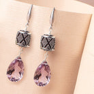 10x9mm Antiqued Silver Plated Copper Miligrain Tube Set of 4 Beads - Beadsofcambay.com