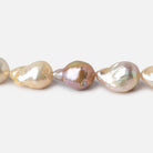 11-13mm Multi Color Ultra Baroque Freshwater Pearls 16.5 inch 23 pieces - Beadsofcambay.com