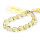 11-14mm Lemon Quartz Faceted Olive Beads 9 inch 18 pieces - Beadsofcambay.com