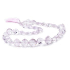 11-14mm Pink Amethyst Faceted Pillow Beads 18 inch 34 pieces - Beadsofcambay.com