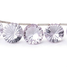 11.5-15mm Pink Amethyst Concave Faceted Coin Beads 5 inch 9 pieces AAA - Beadsofcambay.com