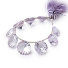 11.5-15mm Pink Amethyst Concave Faceted Coin Beads 5 inch 9 pieces AAA - Beadsofcambay.com