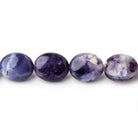 11x10-12x10mm Morado Purple Opal Plain Oval Beads 18 inch 38 pieces - Beadsofcambay.com