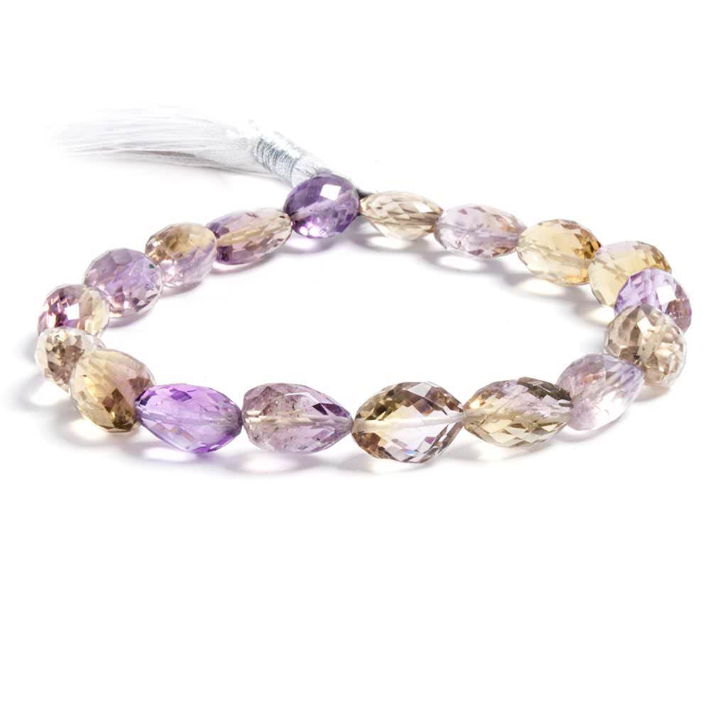 11x10-15x9.5mm Ametrine faceted nuggets 8 inches 15 beads A - Beadsofcambay.com