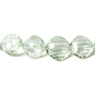 11x11-16x16mm Prasiolite checkerboard faceted pillows 16 inch 33 Beads AAA - Beadsofcambay.com