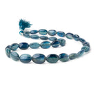 11x7-15.5mm Tanzanian Kyanite Plain Oval Beads 15 inch 29 pcs AA - Beadsofcambay.com