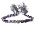 11x7mm Iolite Faceted Nugget Beads 8 inch 22 pieces AA - Beadsofcambay.com