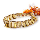 11x8-15x11mm Whiskey Quartz Faceted Rectangle Beads 8 inch 23 pieces AAA - Beadsofcambay.com